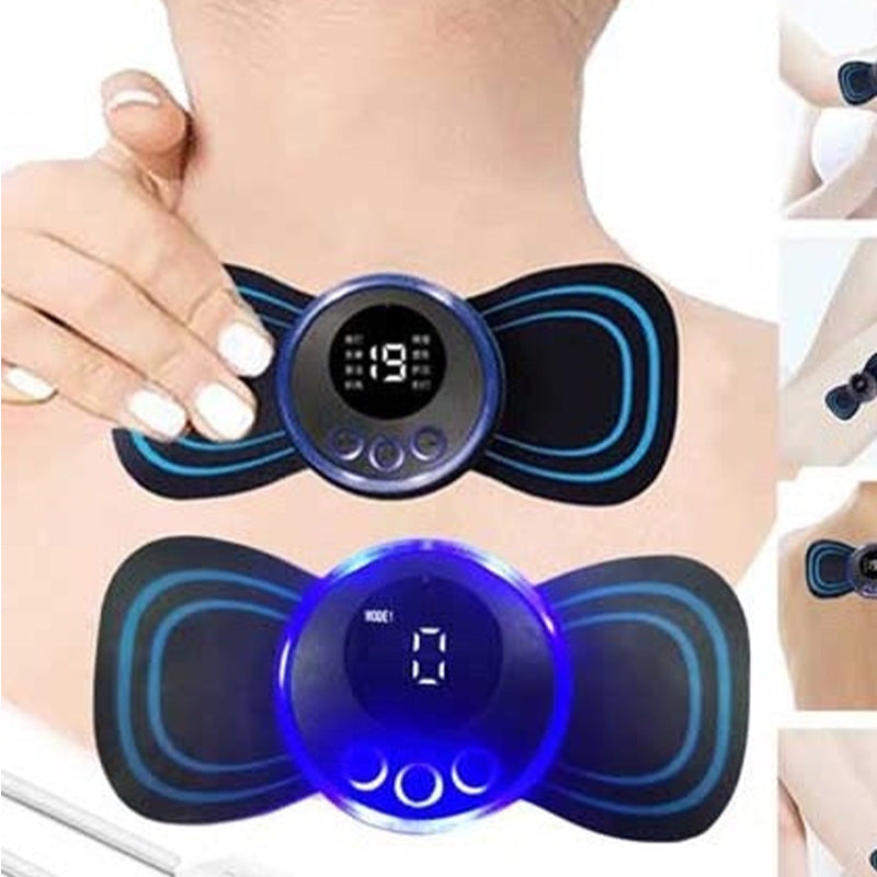 Portable USB Rechargeable EMS Neck Massager